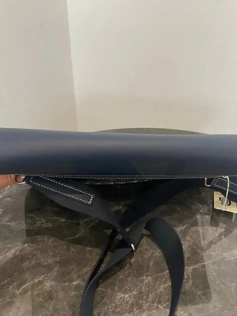 GOYARD Citadin blue coated canvas print crossbody bag